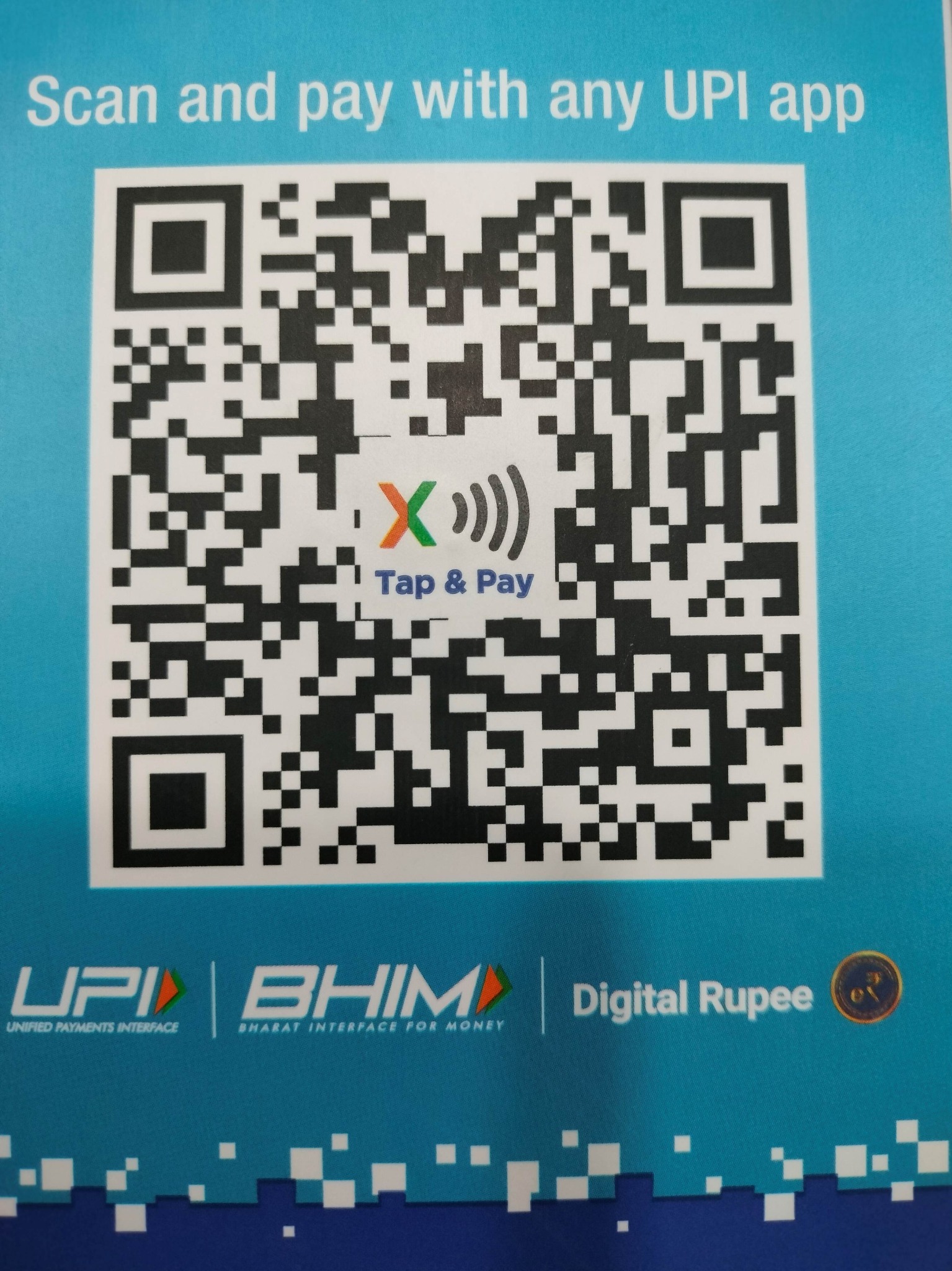 The Qaswa Foundation donation UPI QR code